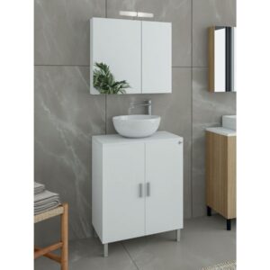 Drop Roma 70 White 5FRMP70WH Έπιπλο Μπάνιου Λευκό