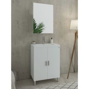 Drop Roma 70 White 5FRMM70WH Έπιπλο Μπάνιου Λευκό