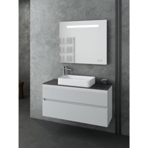 Drop Luxus 100 White Top-2 Έπιπλο Μπάνιου Λευκό