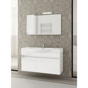 Drop Senso 105 White Έπιπλο Μπάνιου Λευκό