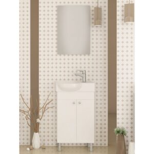 Drop Litos 45 SG White Έπιπλο Μπάνιου Λευκό