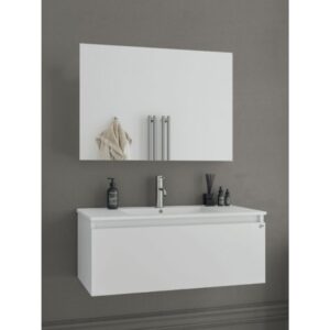 Drop Liberty 100 White 5FLIM10WH Έπιπλο Μπάνιου Λευκό