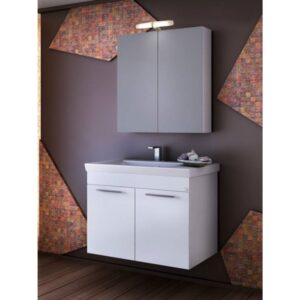 Drop Status 70 Έπιπλο Μπάνιου Λευκό