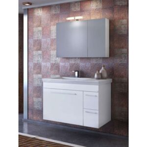 Drop Status 85 Έπιπλο Μπάνιου Λευκό