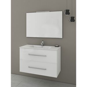 Drop Torino 75 White-1 Έπιπλο Μπάνιου Λευκό