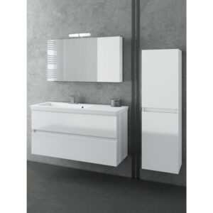 Drop Luxus 100 White Έπιπλο Μπάνιου Λευκό