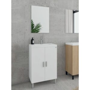 Drop Roma 60 White 5FRMM60WH Έπιπλο Μπάνιου Λευκό