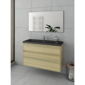 Drop Instinct 100 Natural Oak BL-1 Έπιπλο Μπάνιου Μοντέρνο