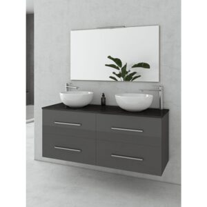 Drop Torino 120 Anthracite Έπιπλο Μπάνιου Μοντέρνο