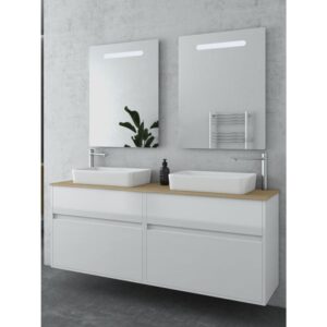 Drop Instinct 150 White Top-2 Έπιπλο Μπάνιου Μοντέρνο