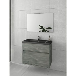 Drop Instinct 80 Smoked Oak BL-1 Έπιπλο Μπάνιου Μοντέρνο