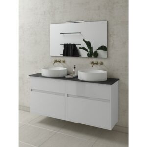 Drop Instinct 125 White Top-1 Έπιπλο Μπάνιου Μοντέρνο