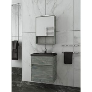 Drop Instinct 55 Smoked Oak BL Έπιπλο Μπάνιου Μοντέρνο