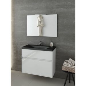 Drop Instinct 80 White BL-1 Έπιπλο Μπάνιου Μοντέρνο