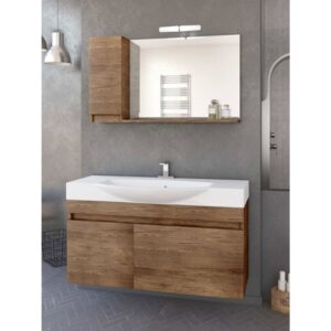 Drop Senso 105 PL Wood Έπιπλο Μπάνιου Μοντέρνο