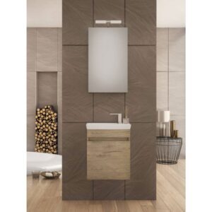 Drop Luxus 45 PL Wood Έπιπλο Μπάνιου Μοντέρνο