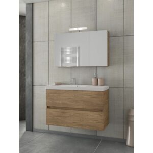 Drop Luxus 85 PL Wood Έπιπλο Μπάνιου Μοντέρνο