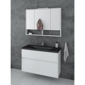 Drop Instinct 100 White BL Έπιπλο Μπάνιου Μοντέρνο