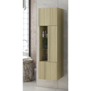 Drop Στήλη 40 Natural Oak 5SIN040 Στήλη Επίπλου Μπάνιου