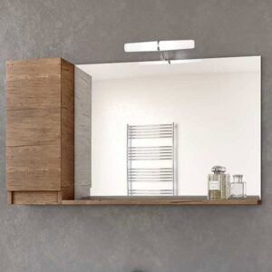 Drop Senso 105 PL Wood Καθρέπτης Επίπλου Μπάνιου