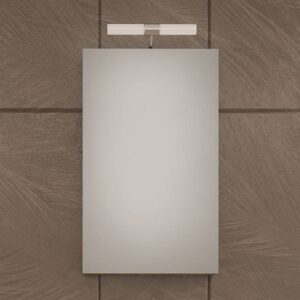 Drop Luxus 45 PL Wood Καθρέπτης Επίπλου Μπάνιου