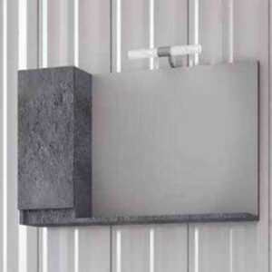 Drop Senso 85 Granite Καθρέπτης Επίπλου Μπάνιου