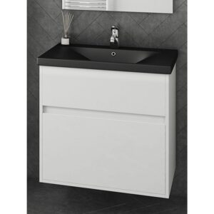 Drop Instinct 65 White BL Βάση Επίπλου Μπάνιου Με Νιπτήρα