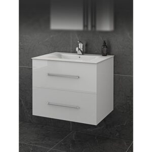 Drop Torino 60 White Βάση Επίπλου Μπάνιου Με Νιπτήρα