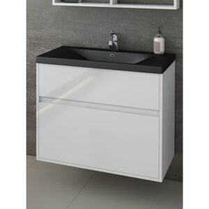 Drop Instinct 80 White BL Βάση Επίπλου Μπάνιου Με Νιπτήρα