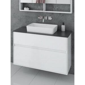 Drop Instinct 100 White Top Βάση Επίπλου Μπάνιου Με Νιπτήρα