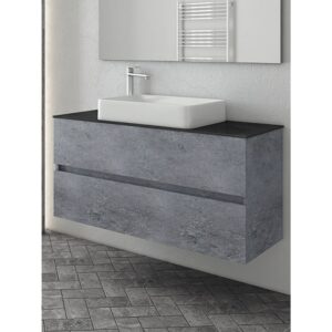 Drop Luxus 100 Granite Top-1 Βάση Επίπλου Μπάνιου Με Νιπτήρα