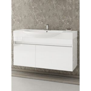 Drop Senso 105 White Βάση Επίπλου Μπάνιου Με Νιπτήρα