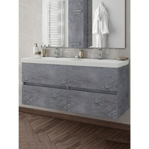 Drop Luxus 120 Granite Βάση Επίπλου Μπάνιου Με Νιπτήρα