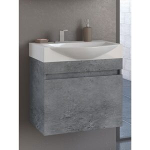 Drop Senso 65 Granite Βάση Επίπλου Μπάνιου Με Νιπτήρα