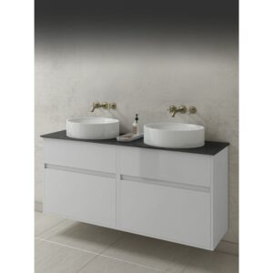 Drop Instinct 125 White Top-1 Βάση Επίπλου Μπάνιου Με Νιπτήρα