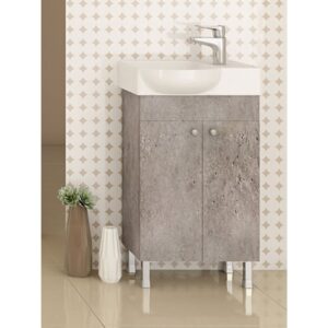 Drop Litos 45 Granite Βάση Επίπλου Μπάνιου Με Νιπτήρα