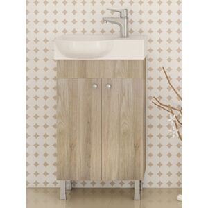 Drop Litos 45 Brown Βάση Επίπλου Μπάνιου Με Νιπτήρα