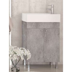 Drop Litos 50 Granite Βάση Επίπλου Μπάνιου Με Νιπτήρα