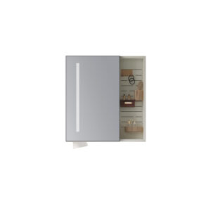 Καθρέπτης PVC Light Grey NESSE 60 KARAG (NESM60P)