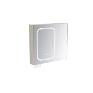 Καθρέπτης PVC Cream White SIMPLA 75 KARAG (SIMM75)