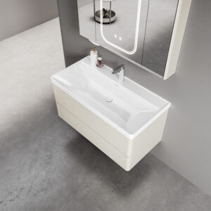 Βάση PVC με δύο συρτάρια Cream White SIMPLA KARAG (SIMPLA)