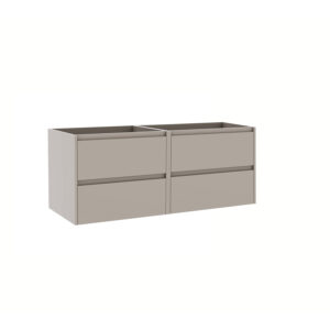 Βάση Επίπλου Μπάνιου DYMA 120 White Ash με 4 Συρτάρια & Νιπτήρα 1205x475x500mm KARAG (OK25009-01-120-WH-SET)