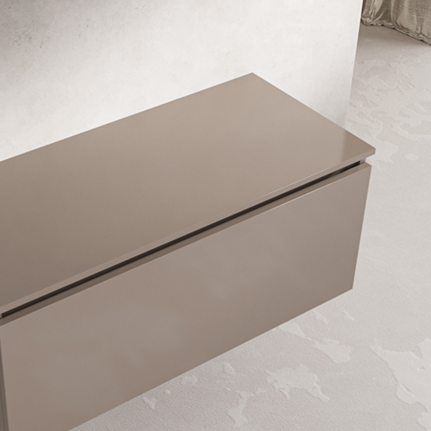 Πρόσθετη επιφάνεια MDF Laccato 180cm KARAG (TOP180L)
