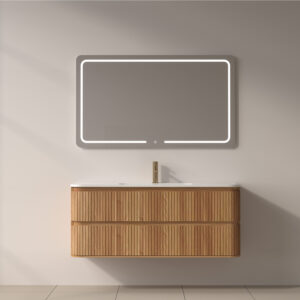 Βάση Επίπλου Μπάνιου NORDIC 100 με 2 Συρτάρια A2391 Acacia 990x460x495mm KARAG (KL813003-120)